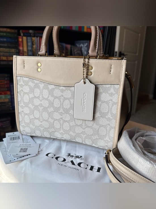 Coach Handbags - Coach Rogue 25 in Signature Canvas